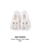 13DE MARZO | 2408 Doozoo Dynamic Fuzzy Slipper White