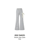 13DE MARZO | 2408 Doozoo Flare Jeans Grey