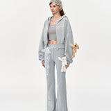 13DE MARZO | 2408 Doozoo Flare Jeans Grey