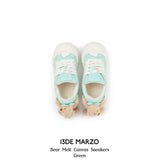 13DE MARZO | 2410 Bear Melt Canvas Sneakers Green