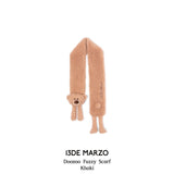 13DE MARZO | 2410 Doozoo Fuzzy Scarf Khaki