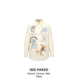13DE MARZO | 2501 Doozoo Cartoon Shirt Yellow