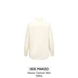 13DE MARZO | 2501 Doozoo Cartoon Shirt Yellow