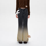 13DE MARZO | 2501 Doozoo Around Flare Jeans Black