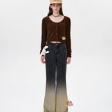 13DE MARZO | 2501 Doozoo Around Flare Jeans Black