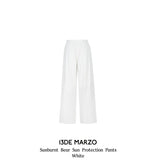 13DE MARZO | 2504 Sunburnt Bear Sun Protection Pants White