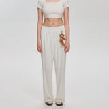 13DE MARZO | 2504 Sunburnt Bear Sun Protection Pants White