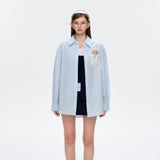 13DE MARZO | 2504 Island Style Bear Shirt Blue