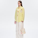 13DE MARZO | 2504 Island Style Bear Shirt Yellow