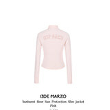 13DE MARZO | 2504 Sunburnt Bear Sun Protection Slim Jacket Pink