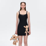 13DE MARZO | 2504 Strapless Bodycon Dress Black
