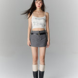 VIA PITTI SS2303 蝴蝶印花吊带背心