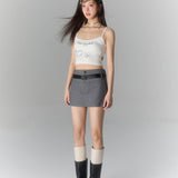 VIA PITTI SS2303 蝴蝶印花吊带背心