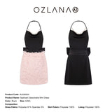 OZLANA SS2303 Seafoam Detachable Mini Dress