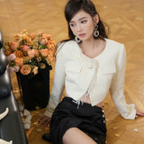 OZLANA SS2303 Mermaid Tears Tassel Jacket