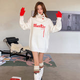 MacyMccoy 毛衣围脖两件套 白