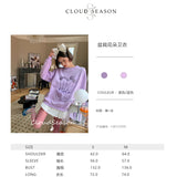 CLOUDSEASON 盆栽花朵圆领卫衣