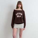ROLAROLA 2605 DOT MINI SKIRT WHITE