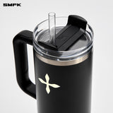 SMFK 2504 不锈钢真空吸管杯 黑