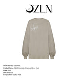 OZLANA SS2310 Chandelier Oversized Crew Neck