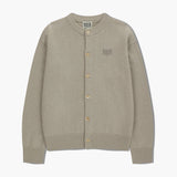 MARITHE 2511 基础简约圆领开衫 米色