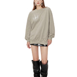 OZLANA SS2310 Chandelier Oversized Crew Neck