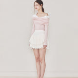 NOT YOUR ROSE 2505 Lily top (Pink)