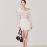NOT YOUR ROSE 2505 Lily top (Pink)