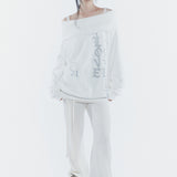 PAIN OR PLEASURE 2608 RUBY HOOK LAYERED PANTS CREAM