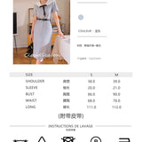 CLOUDSEASON 2505 法式海军领连衣裙