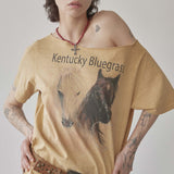SCULPTOR 2604 Sheriff Cut Out Tee Misty Yellow