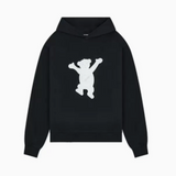 WE11DONE Black Teddy Hoodie