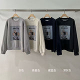 KOREAN COLLECTION 2511 大力水手印花加绒卫衣