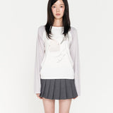 HIGH SCHOOL DISCO 2603 Lettergraphic Raglan Long Sleeve