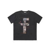 FANCY CLUB 2603 Damage Peerless Tee CHARCOAL