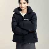 MacyMccoy 2410 廓形百搭棉服外套 黑