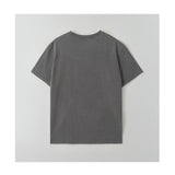 ROLAROLA 2603 LEOPARD HEART CAT PIGMENT T-SHIRT CHARCOAL