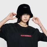 ADLV 2511 字母印花百搭渔夫帽 黑