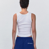 REST & RECREATION SS2404 Logo Short Tank Top