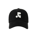 REST & RECREATION SS2404 Logo Cotton Ball Cap Black