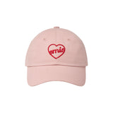 EMIS 2511 HEART BALL CAP-PINK