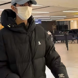 REST & RECREATION 王俊凯同款HOOD DOWN JACKET - BLACK