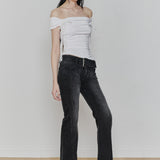 PAIN OR PLEASURE 2604 ANGEL STRAP TOP WHITE