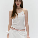 ROLAROLA 2605 NUBASIC LACE SLEEVELESS WHITE