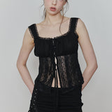 PAIN OR PLEASURE 2604 RUBY HOOK SHORTS (SS ver.) BLACK