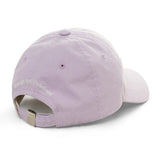 MATIN KIM 2606 APPLIQUE FELT LOGO BALL CAP IN LILAC