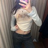 SCULPTOR 2511 Good Karma Raglan Tee Cream/Baby Blue