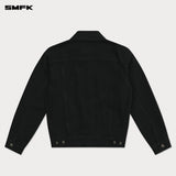 SMFK 2501 Wild野马花臂牛仔夹克 荒野黑