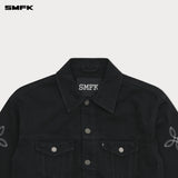 SMFK 2501 Wild野马花臂牛仔夹克 荒野黑