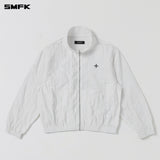 SMFK 2604 幻影阔身户外夹克 云白
